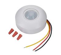 Ir Switch, Pir Sensor Switch, Ir Sensor Light Switch, 360° Infrared PIR Motion Sensor Switch with Time Delay with Accessories for LED Ceiling Light