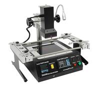 IR6500 Welding Machine BGA Infrared Rework Station Soldering Station Temperature Control Digital Display LED Light Soldering & Desoldering Equipment With Power Cord,Sensor Wire,1 Roll Tinfoil,USB Cabl