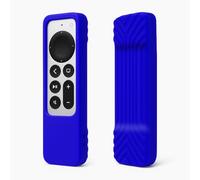 IRAINSUN Silicone Case Compatible with Apple TV Siri Remote 2nd / 3rd Gen (2021/2022), Lightweight Anti-Slip Protective Cover for Apple TV 4K / HD Remote, Multi-Color Options (Dark Blue)