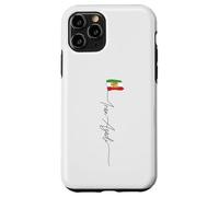 IRAN AZADI Iran Flag Map Lion Sun Sword Free Iran Revolution Case for iPhone 11 Pro