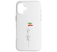 IRAN AZADI Iran Flag Map Lion Sun Sword Free Iran Revolution Case for iPhone 16 Plus