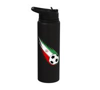 Iran Flag Graphic Iran Pride Heritage Stainless Steel Insulated Water Bottle