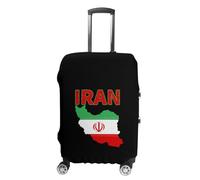 Iran Flag Luggage Cover Washable Suitcase Protector Anti-Scratch Suitcase Covers Fits 18-32 Inch S