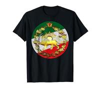 Iran flag with lion and crown T-Shirt