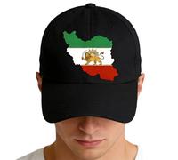 Iran Football Hat - Breathable Sun and Lion Pattern Headpiece, Decorative Hat with Antique Lion Sun Pattern - for Men, Women, Children, Adults, Family, Youth, Dad, Grandparents