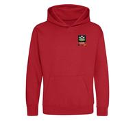 Iran Football World Cup 8-Bit Kids Hoodie - Red / 7-8 years