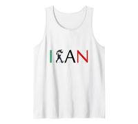 Iran Freedom Iranian Solidarity Patriotic Persian Heritage Tank Top