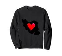 Iran Heart Peace Symbol | Love Persian Freedom Sweatshirt