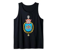 Iran Historic Royal Coat of Arms Persian Lion and Sun Crest Tank Top