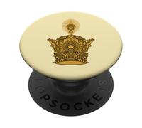 Iran Historical Imperial Crown Iranian Royal Shahanshahi Taj PopSockets Adhesive PopGrip