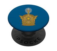 Iran Historical Imperial Crown Iranian Royal Shahanshahi Taj PopSockets Adhesive PopGrip