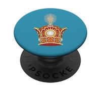 Iran Historical Imperial Crown Persian Taj Shahanshahi Royal PopSockets Adhesive PopGrip