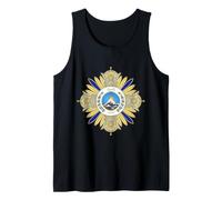 Iran Historical Pahlavi Era Medal Imperial Persian Heritage Tank Top