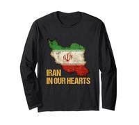 Iran in Our Hearts - Persian People Freedom Long Sleeve T-Shirt