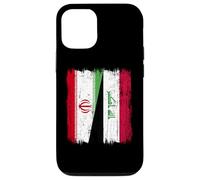 Iran Iraq Half Flag Iranian Iraqi Jersey Case for iPhone 12/12 Pro