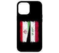 Iran Iraq Half Flag Iranian Iraqi Jersey Case for iPhone 12 Pro Max
