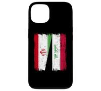 Iran Iraq Half Flag Iranian Iraqi Jersey Case for iPhone 13