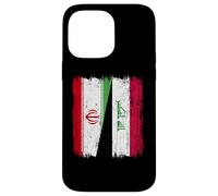 Iran Iraq Half Flag Iranian Iraqi Jersey Case for iPhone 14 Pro Max