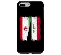 Iran Iraq Half Flag Iranian Iraqi Jersey Case for iPhone 7 Plus/8 Plus