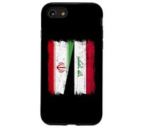 Iran Iraq Half Flag Iranian Iraqi Jersey Case for iPhone SE (2020) / 7 / 8