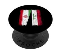 Iran Iraq Half Flag Iranian Iraqi Jersey PopSockets Adhesive PopGrip