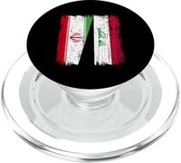 Iran Iraq Half Flag Iranian Iraqi Jersey PopSockets PopGrip for MagSafe