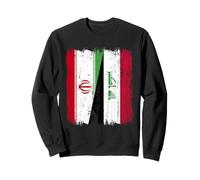 Iran Iraq Half Flag Iranian Iraqi Jersey Sweatshirt