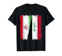 Iran Iraq Half Flag Iranian Iraqi Jersey T-Shirt