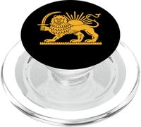 Iran Lion Sun Achaemenid Empire Safavid dynasty PopSockets PopGrip for MagSafe