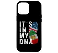 Iran Lion Sun Flag,Iran flag,USA flag,It's in my DNA Case for iPhone 12 Pro Max