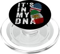 Iran Lion Sun Flag,Iran flag,USA flag,It's in my DNA PopSockets PopGrip for MagSafe