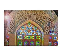 Iran Puzzle 300 Pieces Nasir al-Mulk Mosque Shiraz Iran Jigsaw Puzzle Game Artwork Travel Souvenir 38x26CM