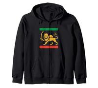 Iran Shir o Khorshid Lion & Sun Emblem Iranian Flag Symbol Zip Hoodie