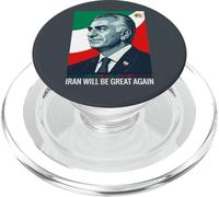 Iran Shir o Khorshid Lion & Sun Flag Emblem Reza Pahlavi Era PopSockets PopGrip for MagSafe
