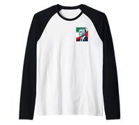 Iran Shir o Khorshid Lion & Sun Flag Emblem Reza Pahlavi Era Raglan Baseball Tee