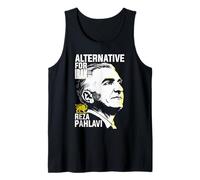 Iran Shir o Khorshid Reza Pahlavi Era Persian Lion and Sun Tank Top