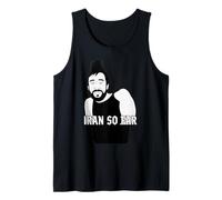 Iran So Far Funny Pun Distance Runner Sarcastic Graphic Tank Top