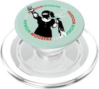 Iran Woman Life Freedom Iran Zan Zendegi Azadi Persian PopSockets PopGrip for MagSafe
