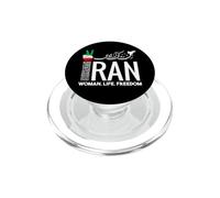Iran Woman Life Freedom Iranian Zan Zendegi Azadi Persian PopSockets PopGrip for MagSafe