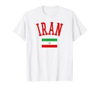 Iranian Culture Iran Flag Graphic Value Graphic T-Shirt, Men, White, M