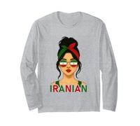 Iranian Girl Iran Flag Iranian Girlfriend Wife Long Sleeve T-Shirt