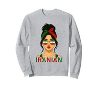 Iranian Girl Iran Flag Iranian Girlfriend Wife Sweatshirt