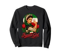 Iranian Girl Iran Flag Pride Woman Roots Sweatshirt
