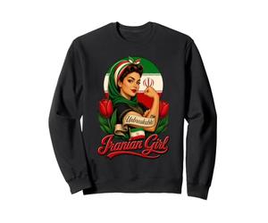 Iranian Girl Iran Flag Pride Woman Roots Sweatshirt