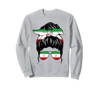 Iranian Girl Iran Iranian Flag Proud Iranian Woman Sweatshirt