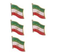 Iranian Heritages Pin Crafted with Advanced Stamping Technology and Secure Fastening for Suit Jackets Collectible Flag Relics