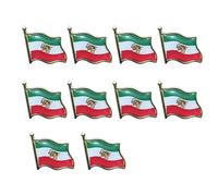 Iranian Heritages Pin Crafted with Advanced Stamping Technology and Secure Fastening for Suit Jackets Formal Attire Accessories