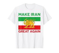 Iranian Shirt Make Iran Great Again Emblem of Iran MIGA Gift T-Shirt