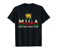 Iranian Shirt Make Iran Great Again Emblem Of Iran MIGA T-Shirt