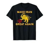 Iranian Shirt Make Iran Great Again Emblem Of Iran MIGA T-Shirt